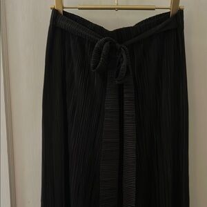 Ashley Blue Black Wide Leg Pants
